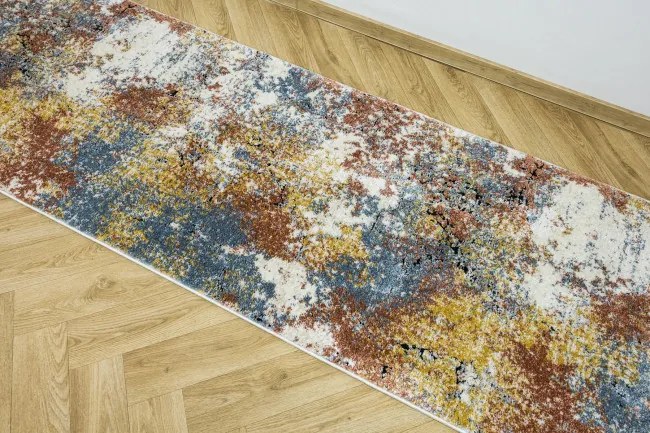 Behúň BOSA 8621A krémový / medený / modrý