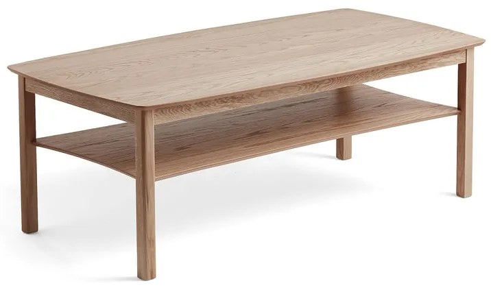 Konferenčný stolík MARATHON, 1200x700 mm, biely dub