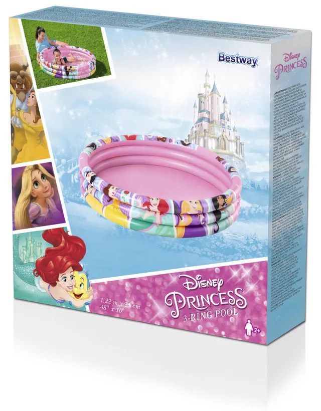 Bestway Nafukovací bazén pre deti Disney Princess 122 x 25 cm Bestway 91047