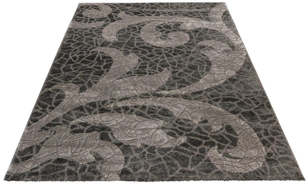 Obsession, Kusový koberec My Frisco 280 Anthracite, 160x230, šedá, obývacia izba