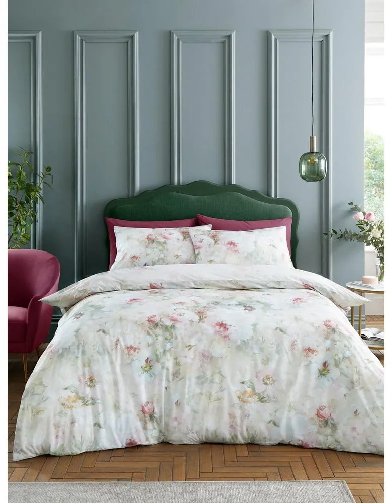 Bavlnené obliečky na jednolôžko 135x200 cm Rose Bloom – RHS