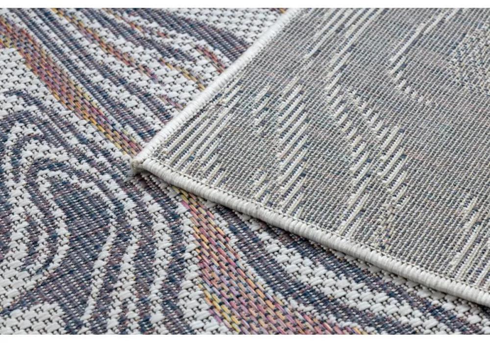 Kusový koberec Vlny modrý 160x220cm