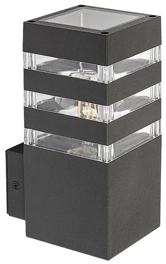 Rabalux 7379 - Vonkajšie nástenné svietidlo ANKARA 1xE27/12W/230V IP44