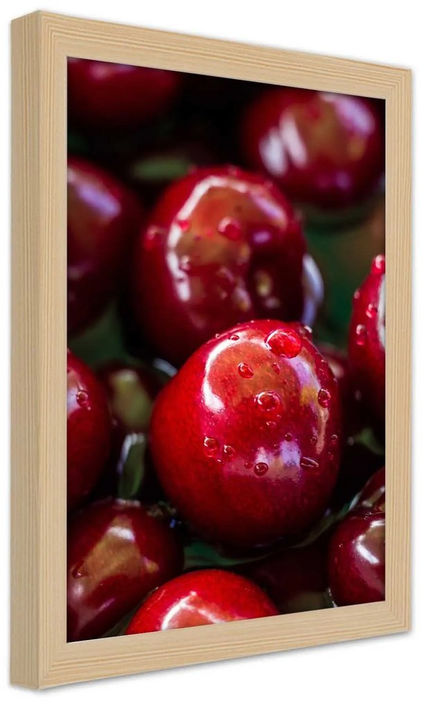 Gario Plagát Chuť na čerešne Farba rámu: Bez rámu, Rozmery: 40 x 60 cm