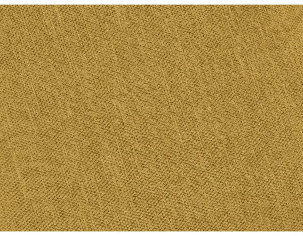Rozkladacia/s úložným priestorom pohovka v horčicovej farbe 251 cm Fuji – Bobochic Paris