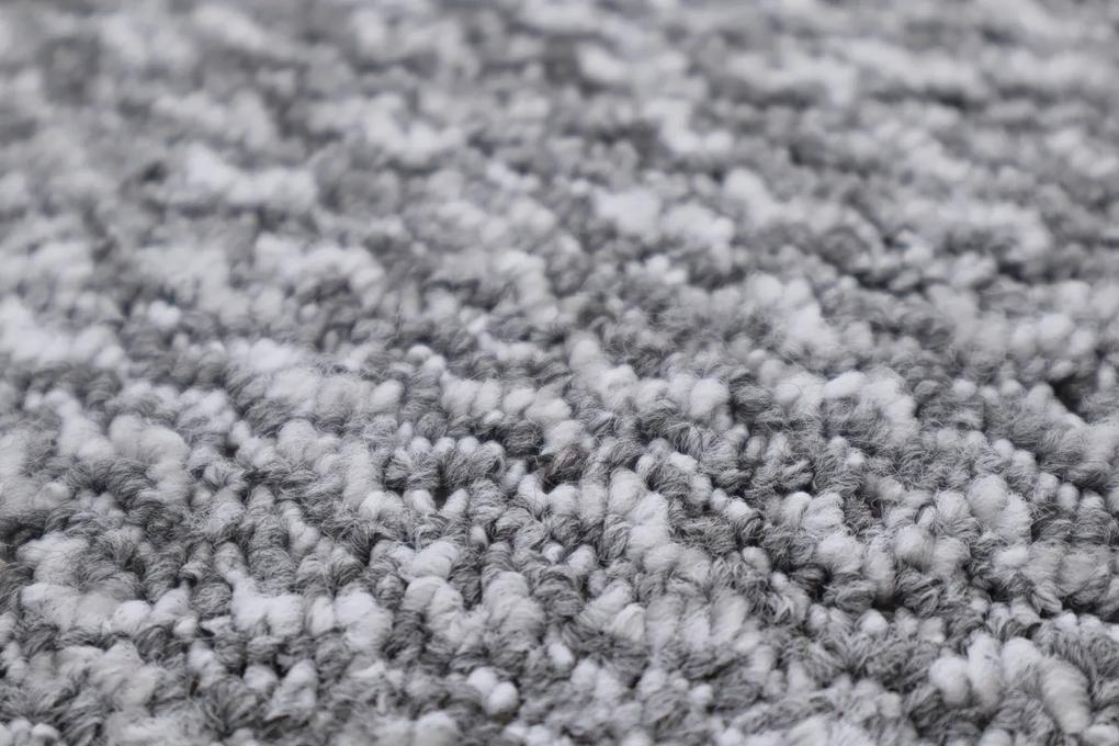Vopi koberce Kusový koberec Toledo šedé štvorec - 180x180 cm