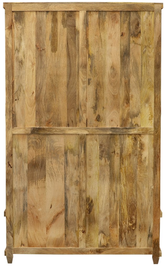 furniture-nabytek.cz - Drevená šatníková skriňa 120x60x200 z masívu mango