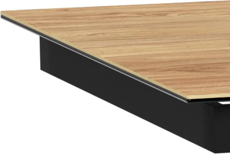 Jedálenský rozkladací stôl Heaven 200/240 cm I dub divoký/čierny