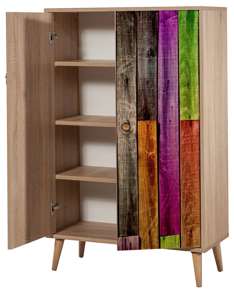 Skrinka Multibox 726 (dub sonoma). Akcia -17%. Vlastná spoľahlivá doprava až k Vám domov. 1088375