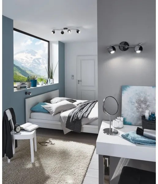 EGLO 31006 - LED Bodové svietidlo BIMEDA 2xGU10/3W LED