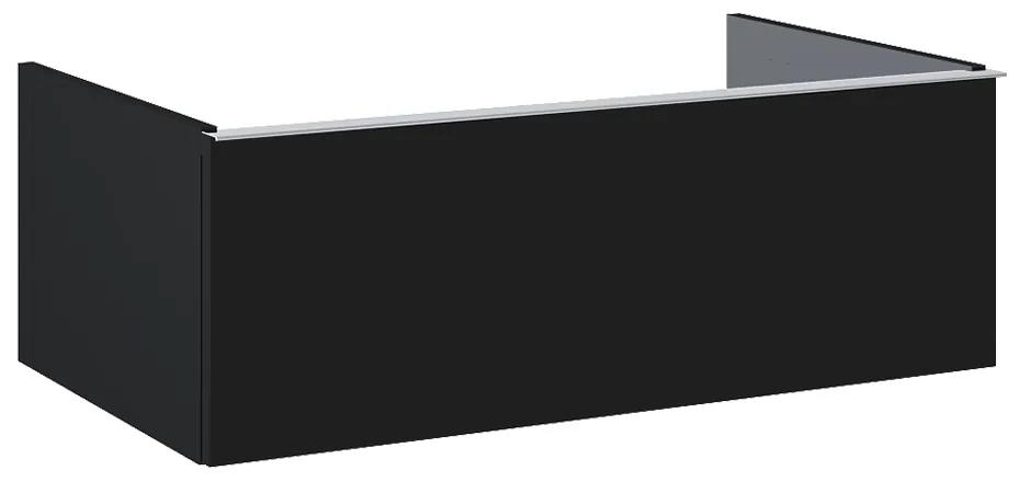 Lotosan SCARLET postranná skrinka pod dosku 80 cm 80 x 28,1 x 44,9 cm čierna matná LN8109