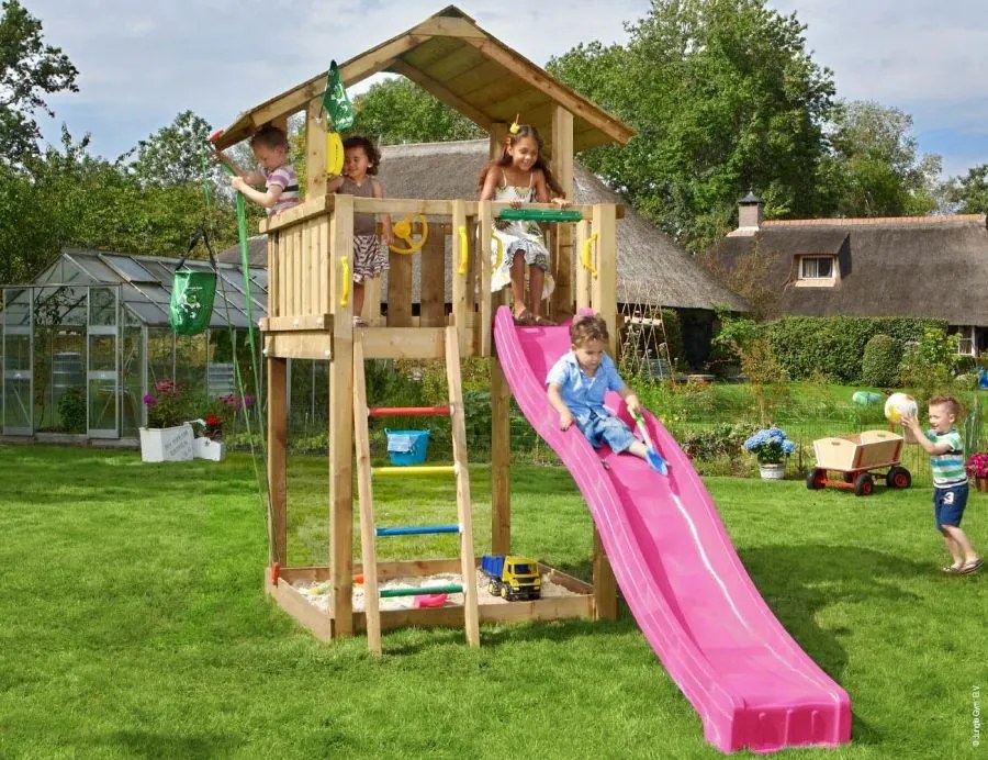 Detské ihrisko Chalet so šmýkalkou