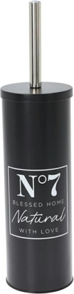 WC kefa Seven, čierna/s chrómovými prvkami