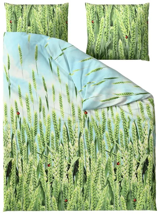 Obliečky z mikrovlákna POSANA zelené Rozmer obliečky: 2 ks 70 x 80 cm | 160 x 200 cm