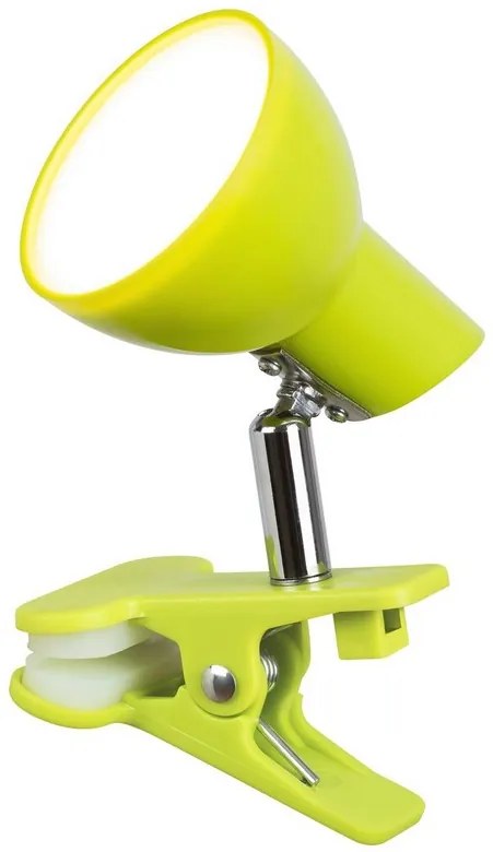 Rabalux NOAH LED lampička s klipom 5W | 360lm | 3000K - zelená