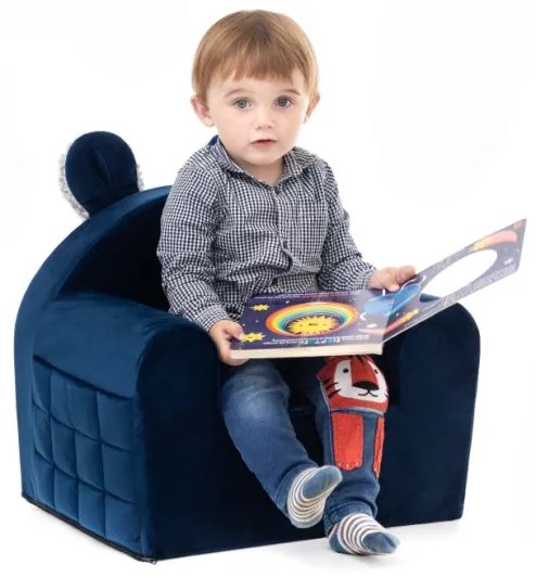 Detská sedačka BARI granátová