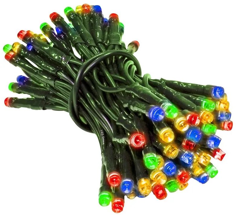 Vianočne osvetlenie LED 100l  Multi 6/10/LED/M