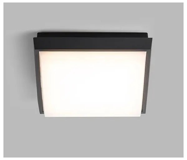 LED2 - LED Vonkajšie stropné svietidlo QUADO LED/10W/230V antracit IP54