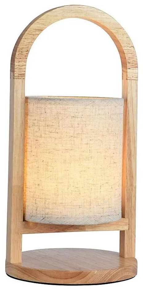 LED Stmievateľná nabíjacia dotyková stolná lampa LED/1,5W/5V 3000K 1800 mAh béžová