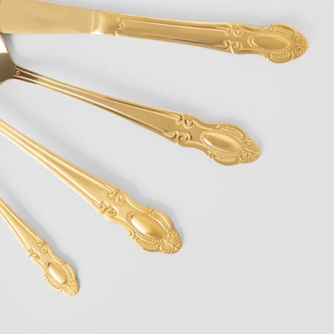 Súprava príborov MANOR zlatá 722943 (24 ks)