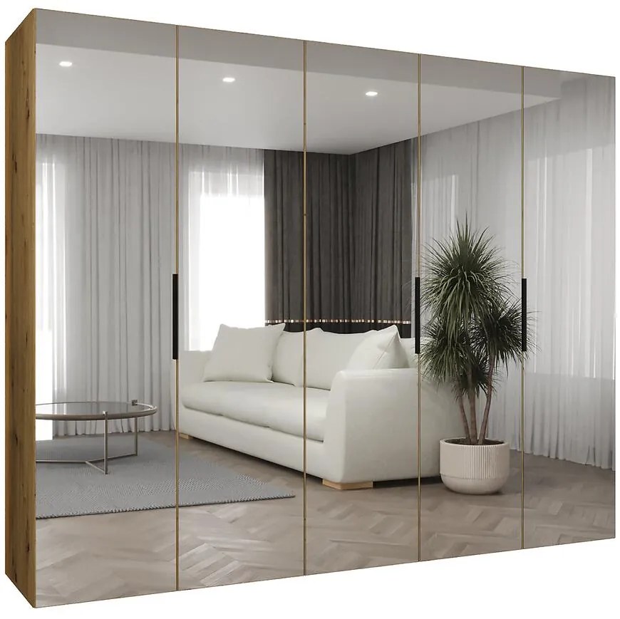 Skriňa Marbella III 250 artisan čierna