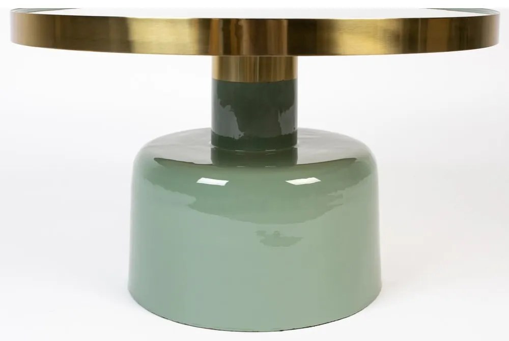 Kovový okrúhly odkladací stolík ø 60 cm Glam – Zuiver