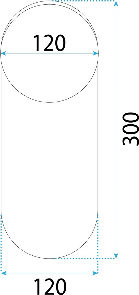 Toolight Toolight, nástenné svietidlo 30x12cm, 1xG9, APP1586-1W, čierna-biela, OSW-04122