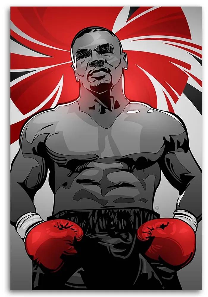 Gario Obraz na plátne Mike Tyson boxer - Nikita Abakumov Rozmery: 40 x 60 cm