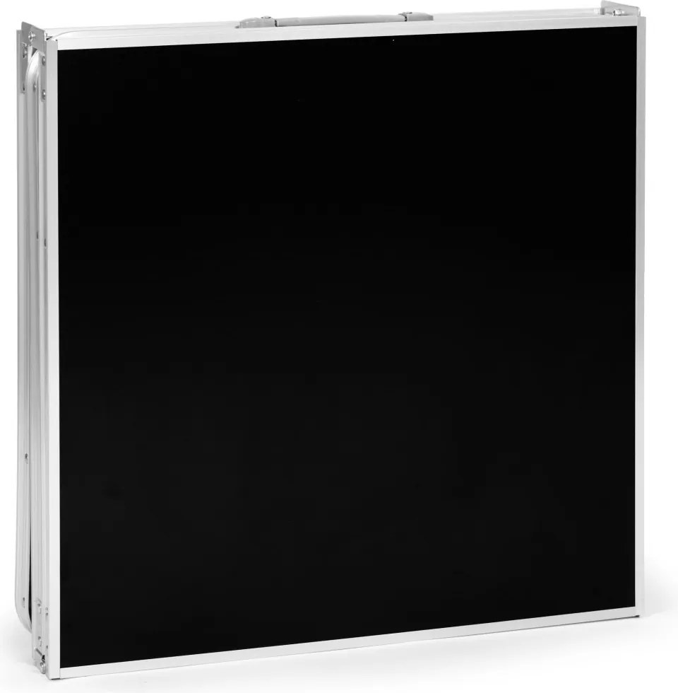 Skládací turistický stůl Veloca 180x60 cm černý