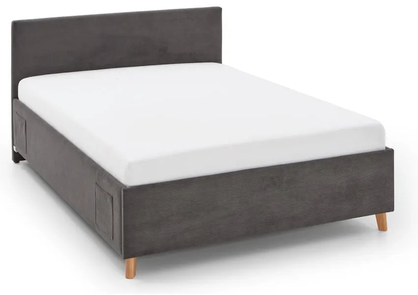 Antracitová detská posteľ s úložným priestorom 120x200 cm Cool – Meise Möbel