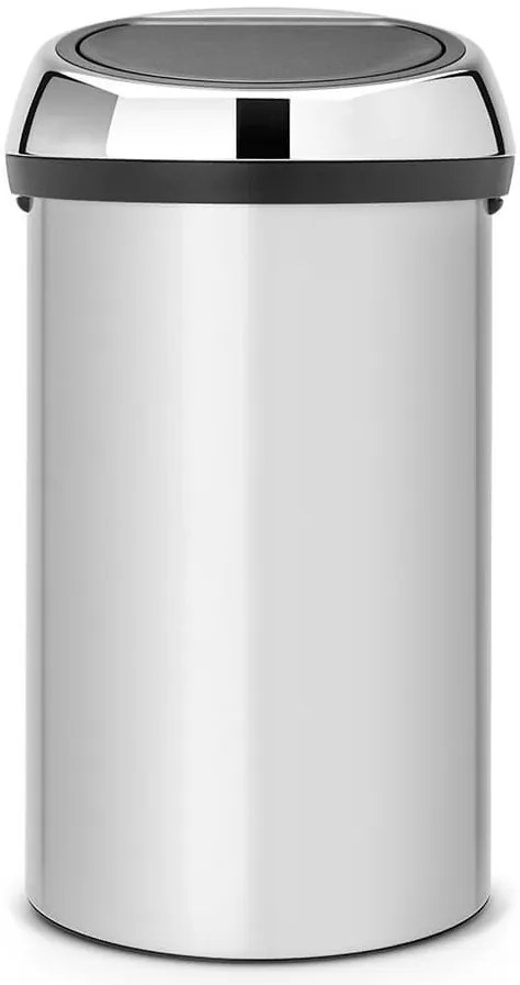 Brabantia Touch Bin 60L Metalická šedá