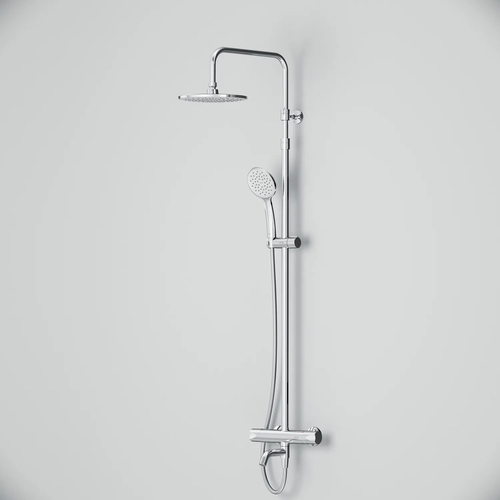 Sprchový systém AM.PM Hit F07TA500 s termostatickou vaňovou a sprchovou batériou, chróm