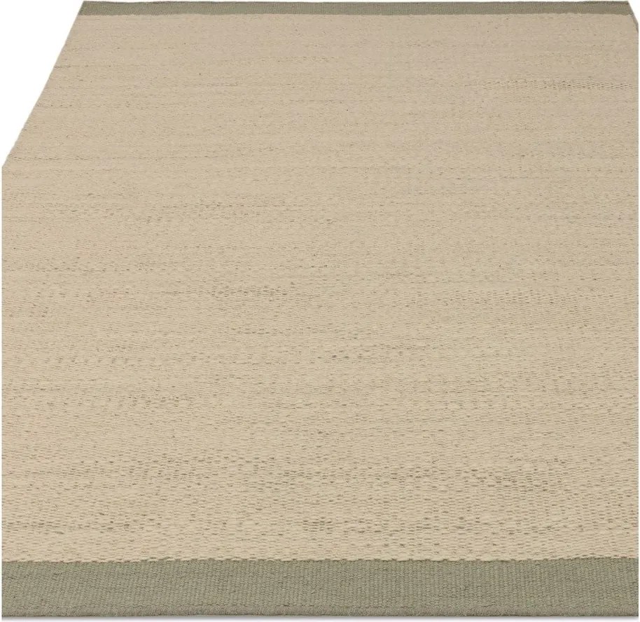 Krémový/šalviovozelený ručne tkaný vlnený koberec 200x290 cm Lima Sage – Asiatic Carpets