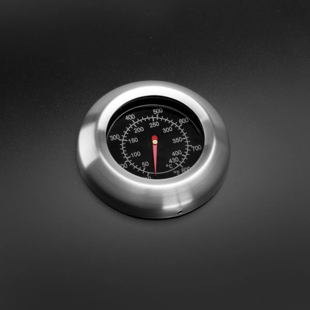 Záhradný gril na drevené uhlie CARBON čierny