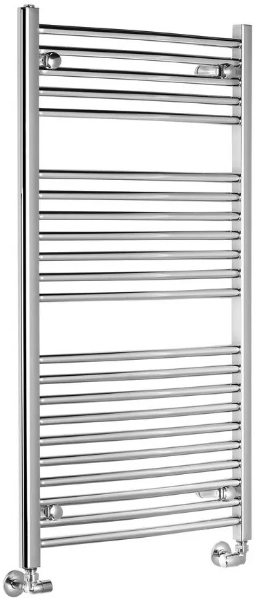 Aqualine Aqualine, ALYA vykurovacie teleso oblé 600x1110mm, chróm, LLC202