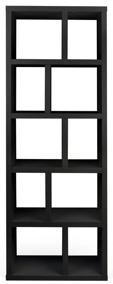 Čierna knižnica 70x198 cm Berlin – TemaHome