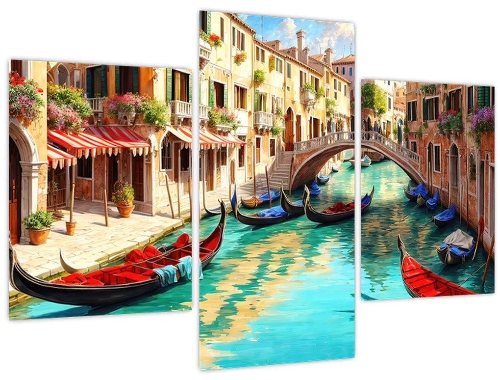 Obraz - Benátky (90x60 cm)