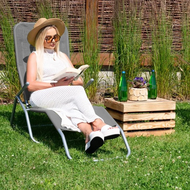 ​​​​​​​Záhradné lehátko SPRINGOS GC0016