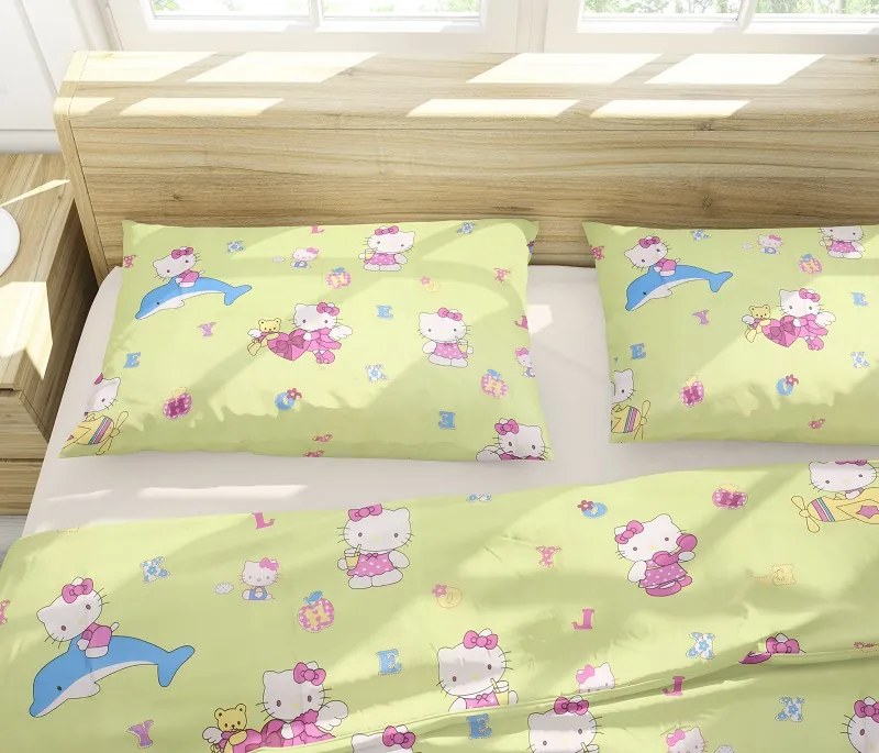 Detské bavlnené obliečky Hello Kitty