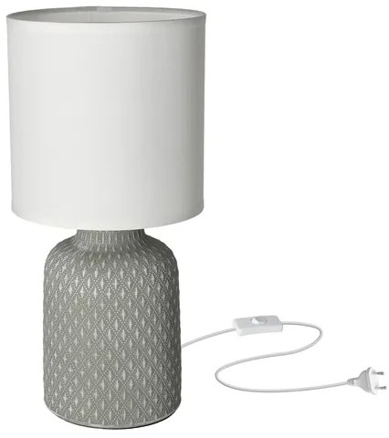 Stolná lampa INER 1xE14/40W/230V šedá