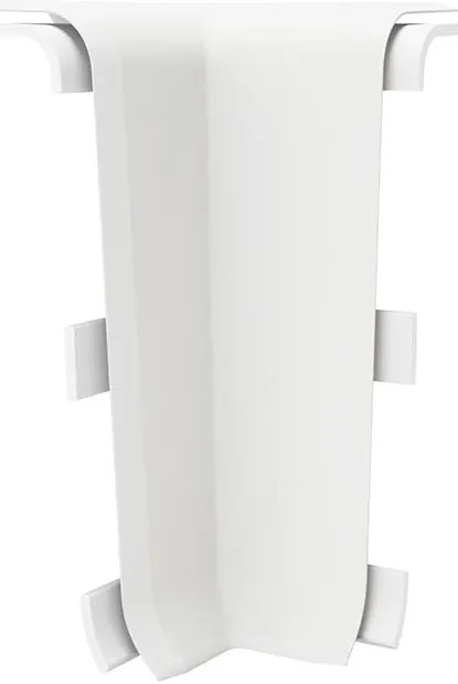 Rohová spojka vnútorná Esquero Duo 650 biela 2ks