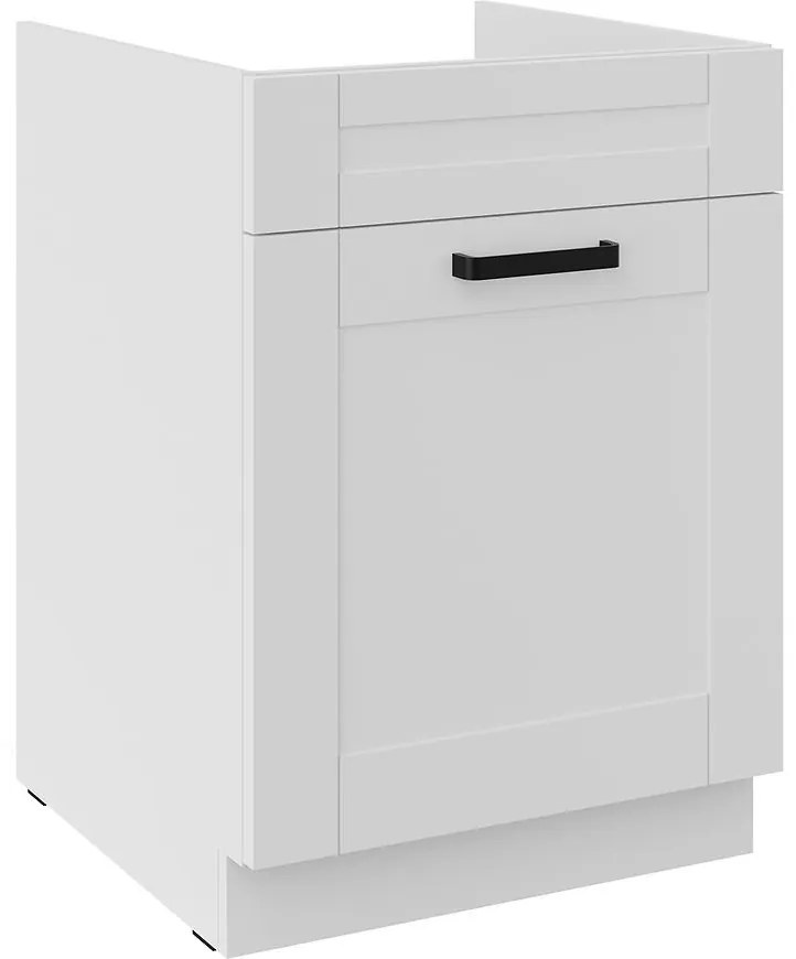 Kuchynská skrinka Luna biely mat/biely 60ZL 1S BB