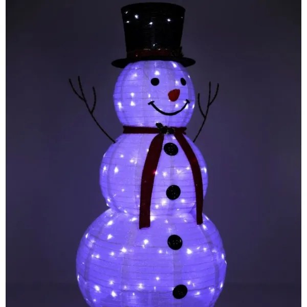 Retlux - LED Vianočná dekorácia LED/3,6W/230V 180 cm IP44 snehuliak