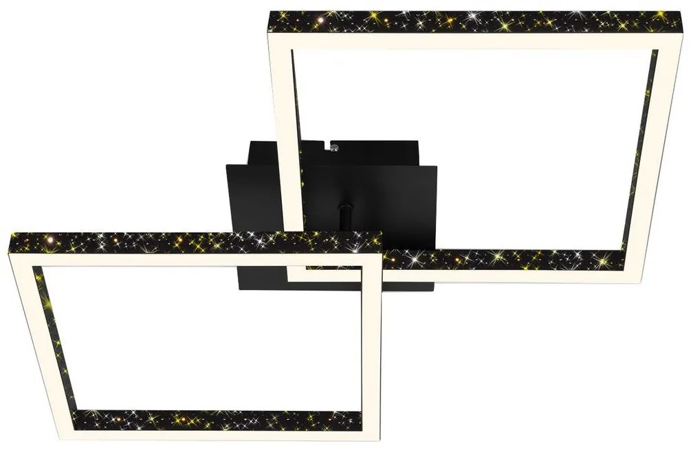 Brilo - LED Stmievateľný prisadený luster FRAME 2xLED/9W/230V