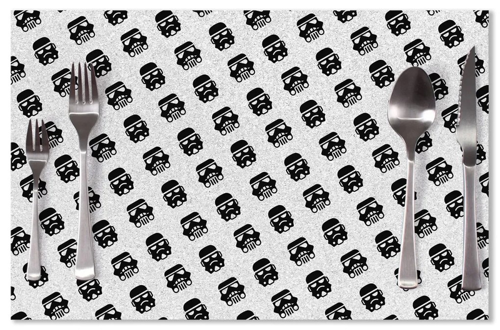 Sablio Prestieranie Star Wars Stormtrooper Pattern šikmý: 40x30cm