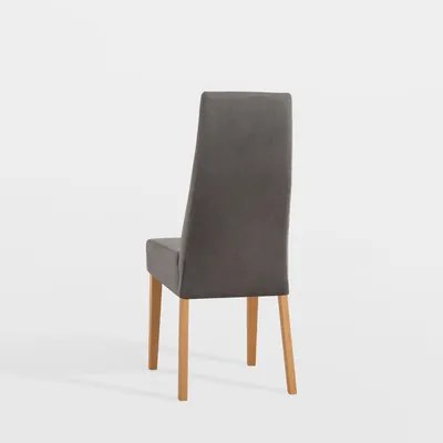 Čalúnená šedá stolička SORIN
