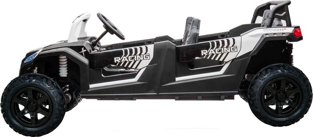 Ramiz 4-miestna bugina ATV RACING UTV2000 s lítium-iónovou batériou biela