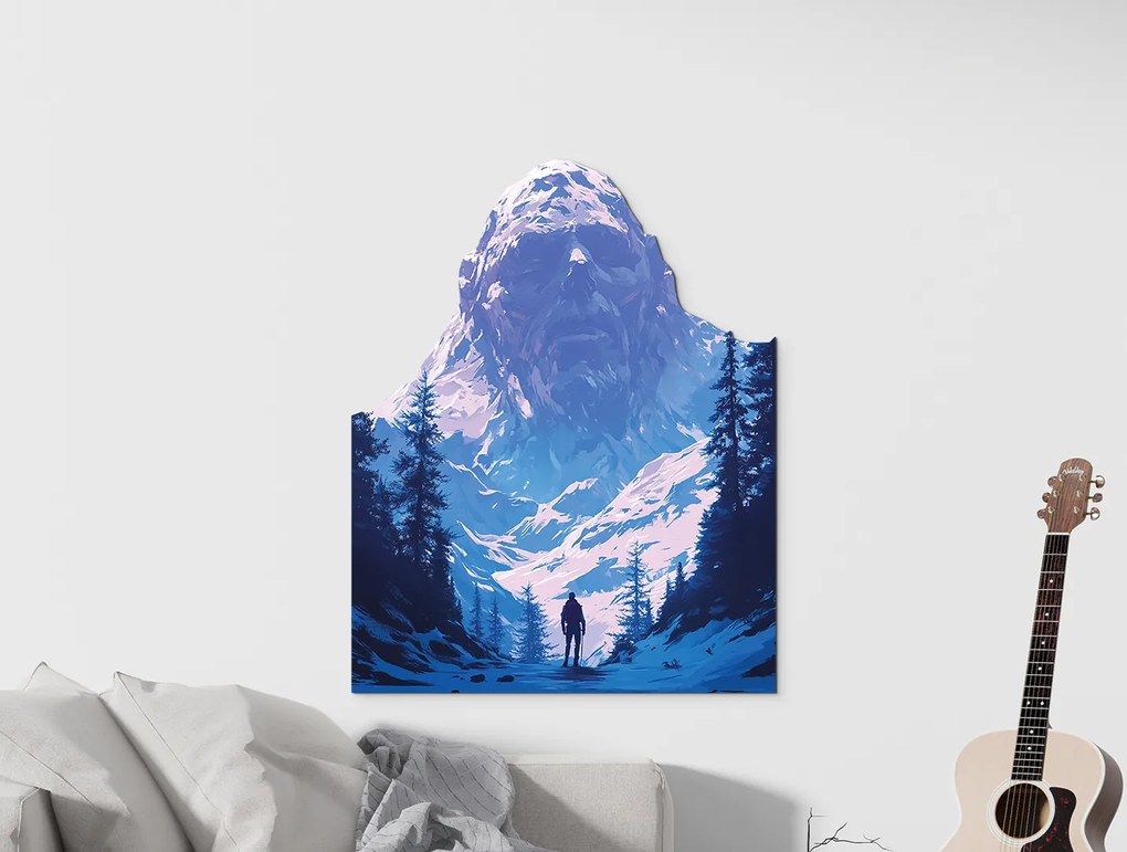 drevko |  Obraz Tvár hory  60 x 475 cm