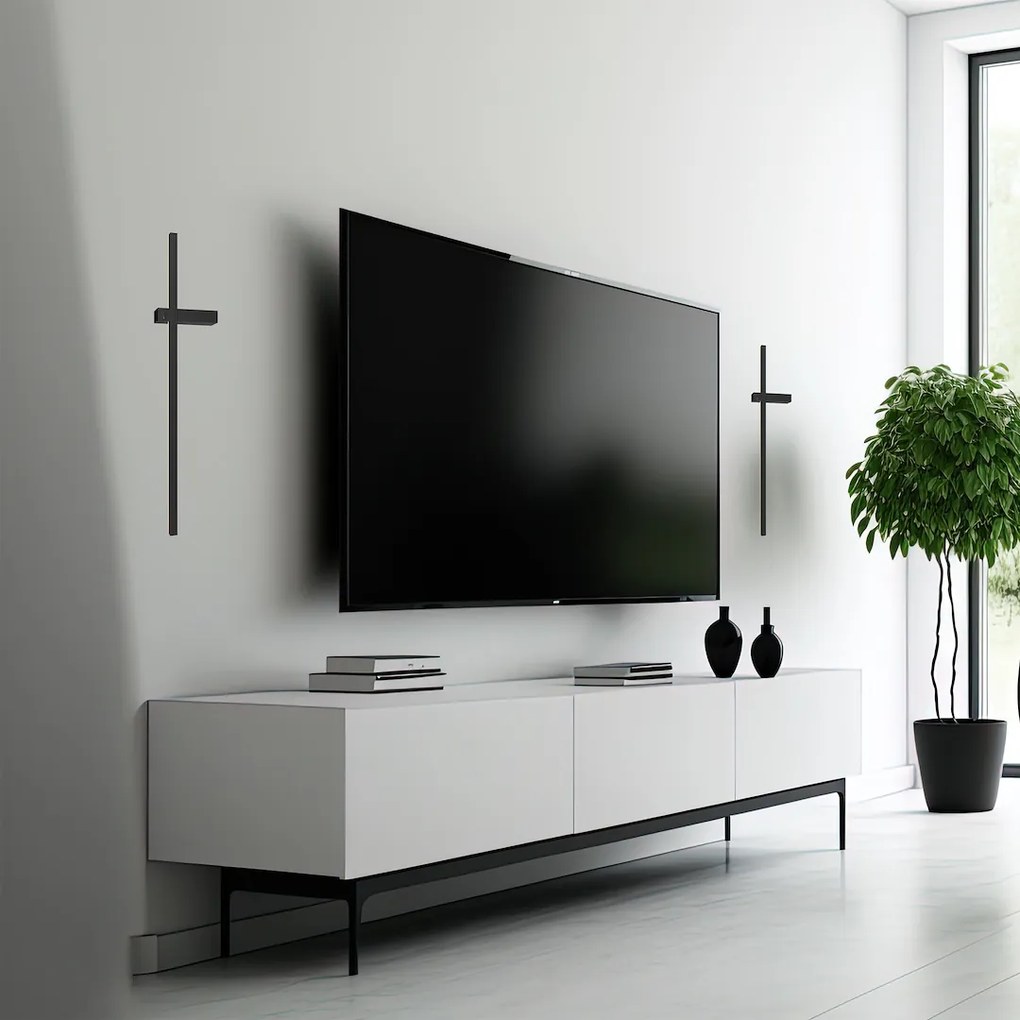 Nástenné LED svietidlo Vision, 1x LED 8w, 3000k, b
