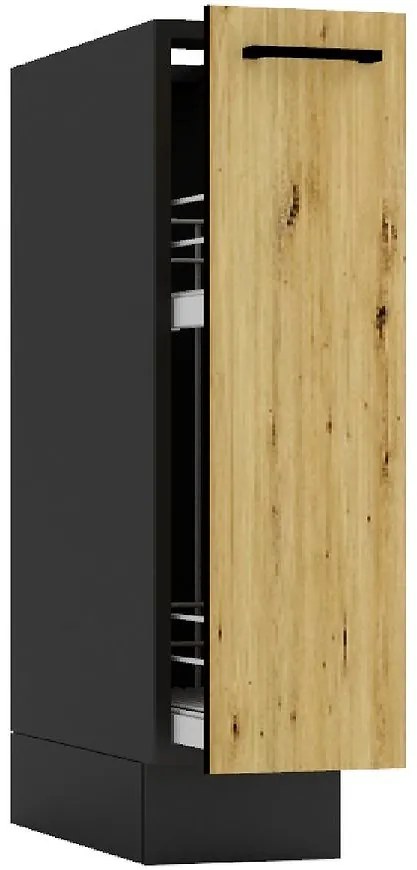Kuchynská skrinka Anika D20 Cargo + Kôš artisan/grafit